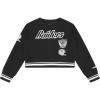 Pro Standard Big Girls NFL Retro Classics Crewneck Sweatshirt(Black/Gray)