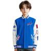 Pro Standard Little Boys NFL Classic Chenille Varsity Jacket(Royal Blue/White)