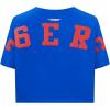 Pro Standard Womens NBA Wingspan Short Sleeve Boxy Tee(Royal Blue)