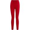 Pro Standard Womens NFL Classic Chenille Cotton Span Legging(Red)