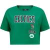 Womens NBA Retro Classics Cotton Short Sleeve Boxy Tee(Kelly Green)