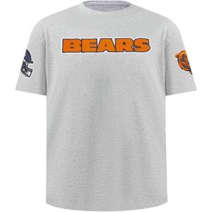 Pro Standard Big Boys NFL Chicago Bears Classic Chenille Short Sleeve Tee Heather Grey S
