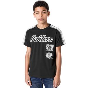 Pro Standard Big Boys NFL Las Vegas Raiders Retro Classics Taping Tee Black/Gray L