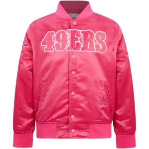 Pro Standard Big Girls NFL Classic Satin Jacket(Beetroot Purple)