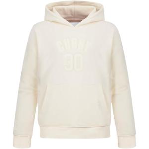 Pro Standard NBA boys Big Boys Nba Golden State Warriors Neutrals Player Fleece Pull Over Hoodie(Eggshell)