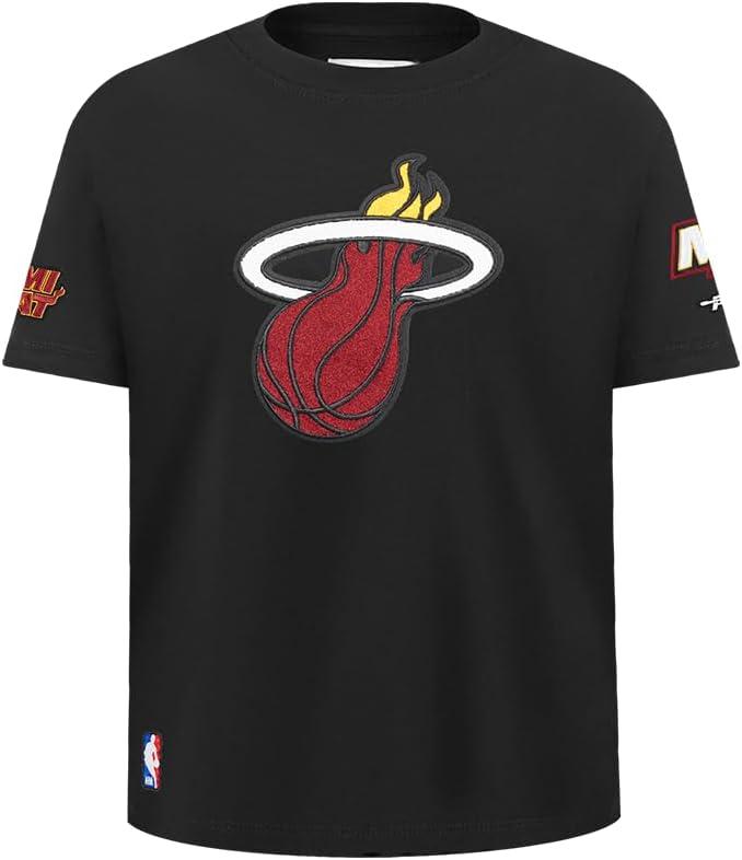image:imageBig Boys NBA Retro Classics Cotton Short Sleeve TeeBlack