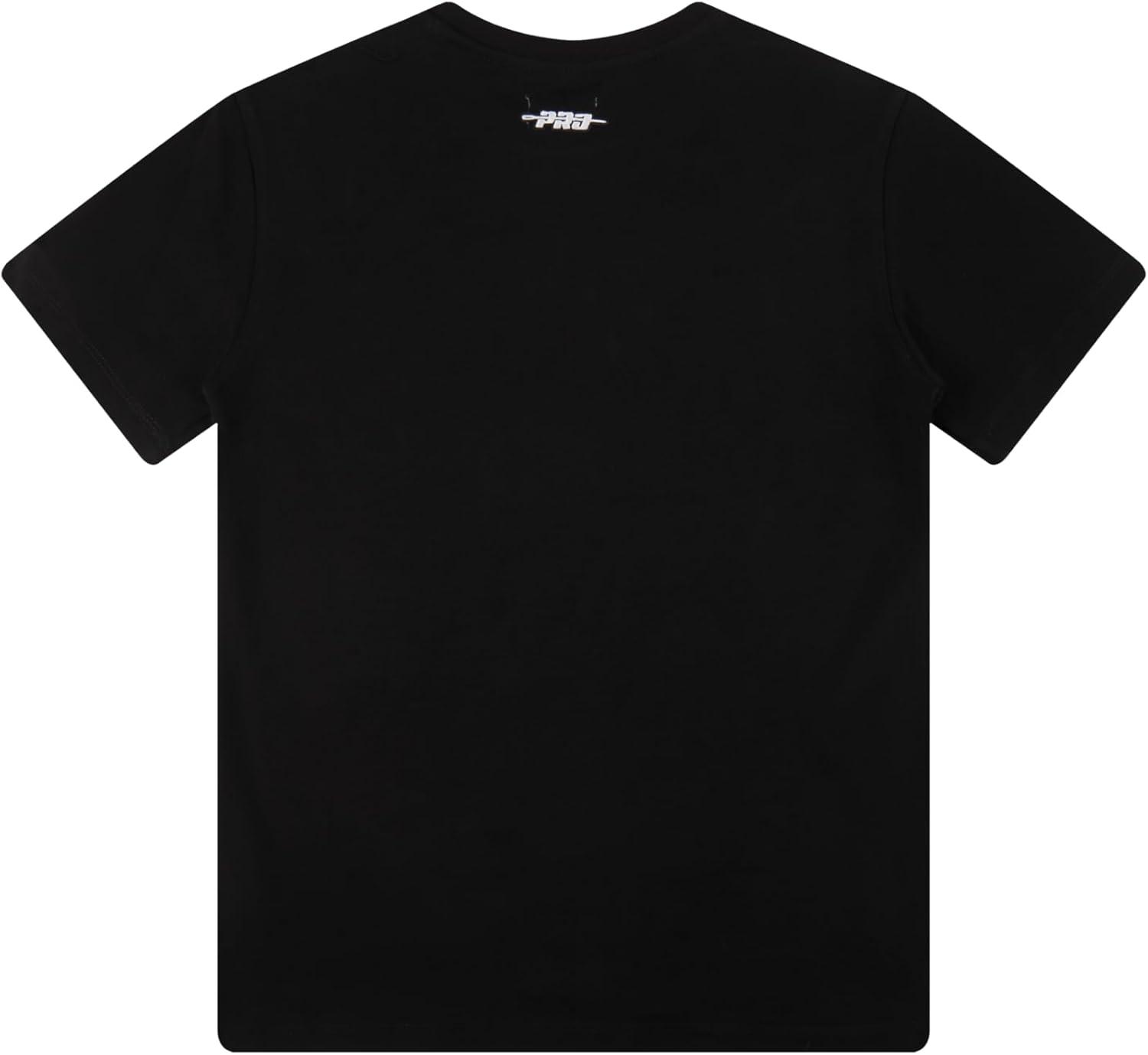 image:imagePro Standard Big Boys NBA Chicago Bulls Retro Classics Short Sleeve Taping Tee BlackRed M