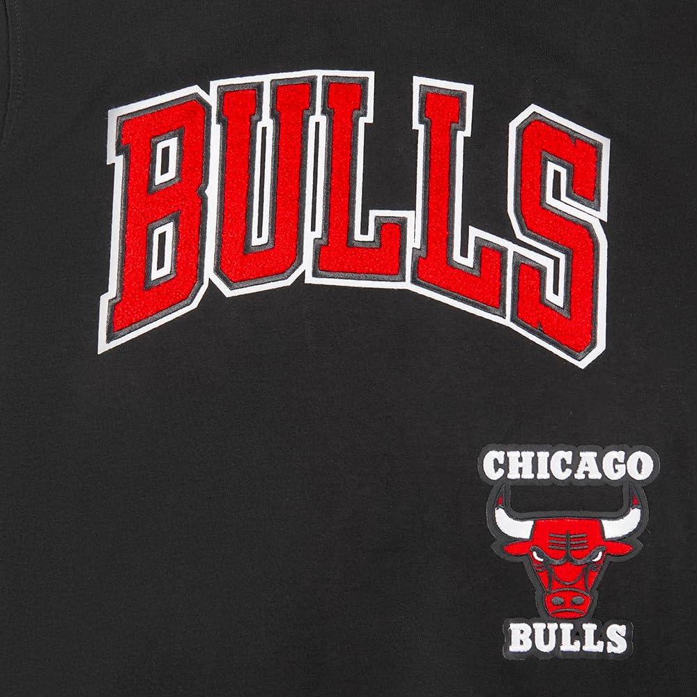 image:imagePro Standard Big Boys NBA Chicago Bulls Retro Classics Short Sleeve Taping Tee BlackRed M