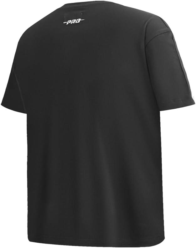 image:imagePro Standard Big Boys NBA Miami Heat Retro Classics Short Sleeve Taping Tee Black M