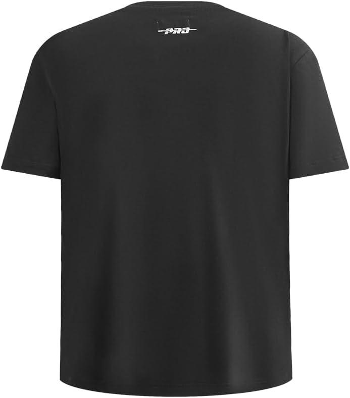 image:imagePro Standard Big Boys NBA Miami Heat Retro Classics Short Sleeve Taping Tee Black M