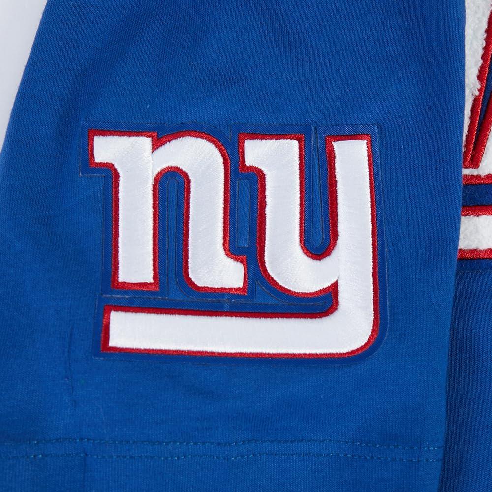 image:imagePro Standard Big Boys NFL New York Giants Classic Chenille Short Sleeve Tee Dodger Blue XL
