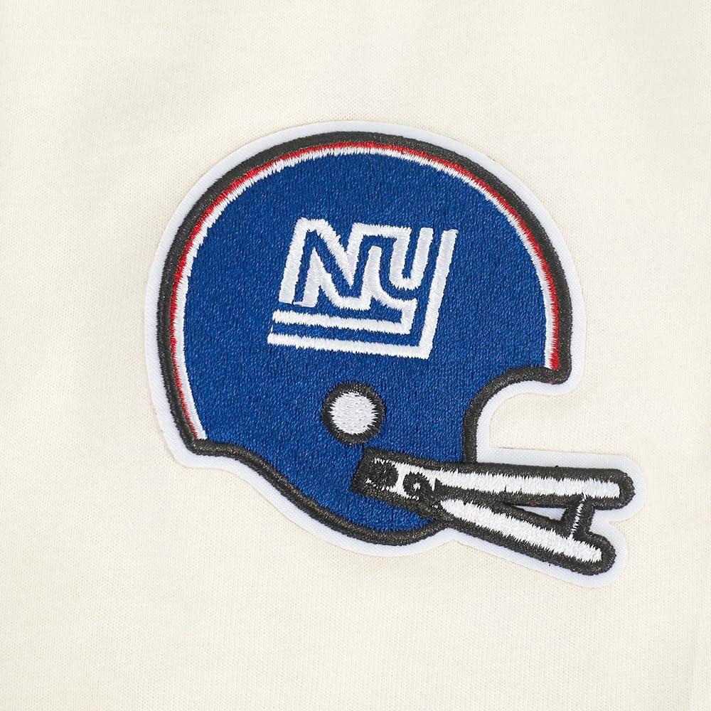 image:imagePro Standard Big Boys NFL New York Giants Retro Classics Short Sleeve Tee Eggshell L