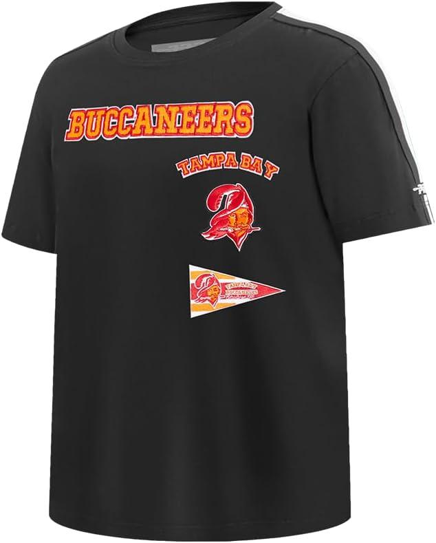image:imagePro Standard Big Boys NFL Tampa Bay Buccaneers Retro Classics Taping Tee Black S