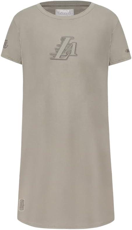 image:imagePro Standard Big Girls NBA Neutral Cotton Tee DressTaupe