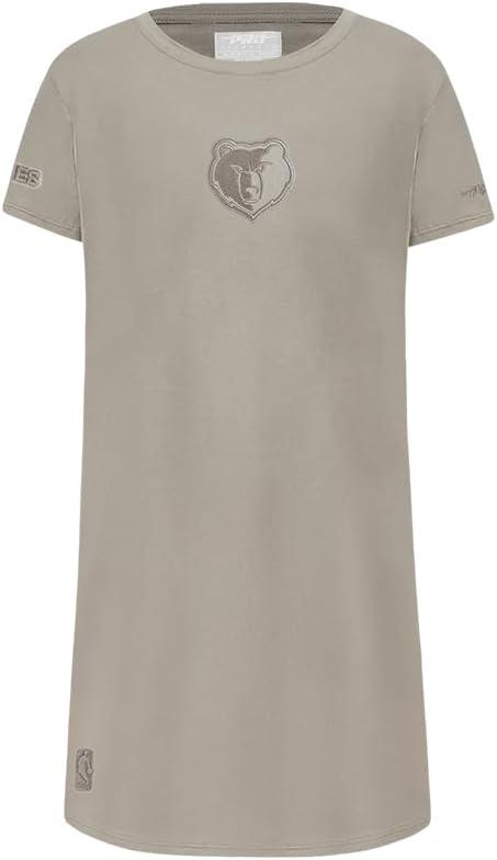 image:imagePro Standard Big Girls NBA Neutral Cotton Tee DressTaupe
