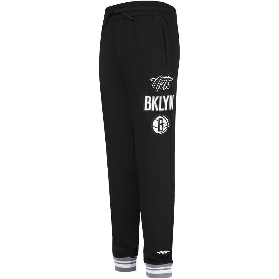 image:imageBig Kids NBA Retro Classics Fleece SweatpantBlackGray