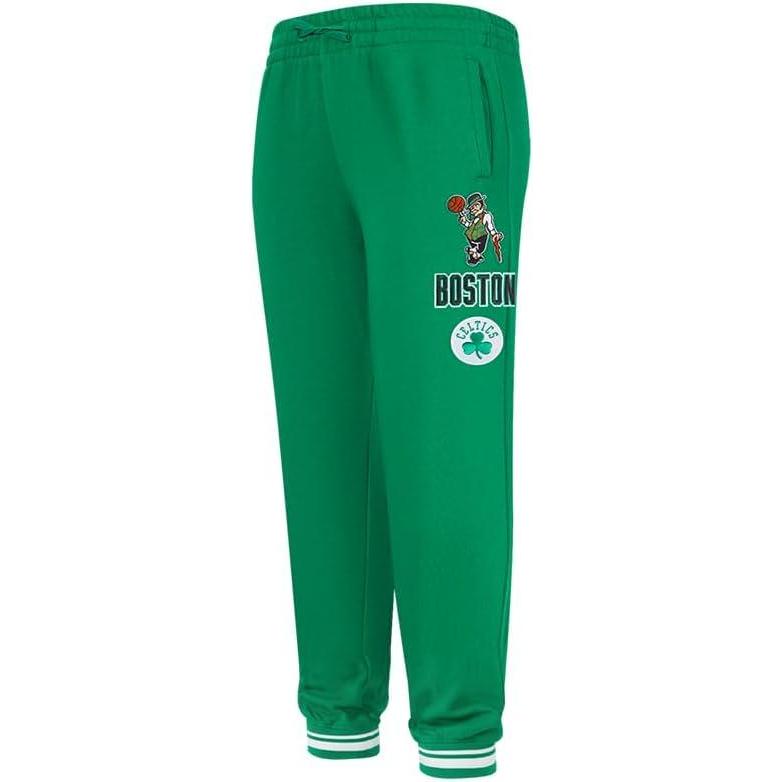 image:imageBig Kids NBA Retro Classics Fleece SweatpantKelly Green