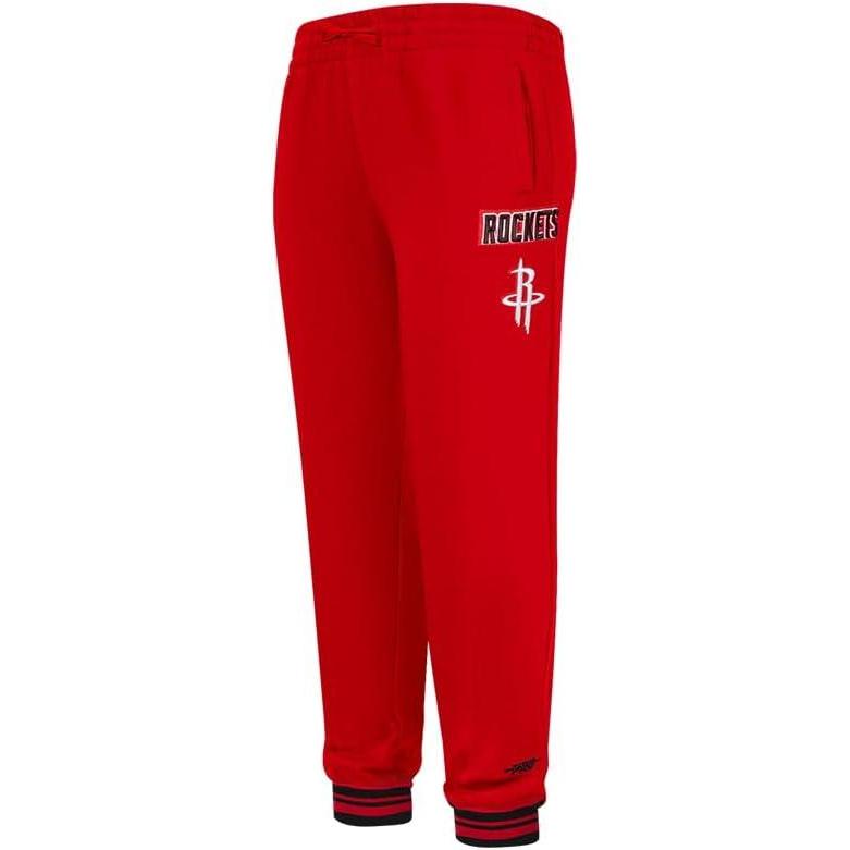 image:imageBig Kids NBA Retro Classics Fleece SweatpantRedBlack