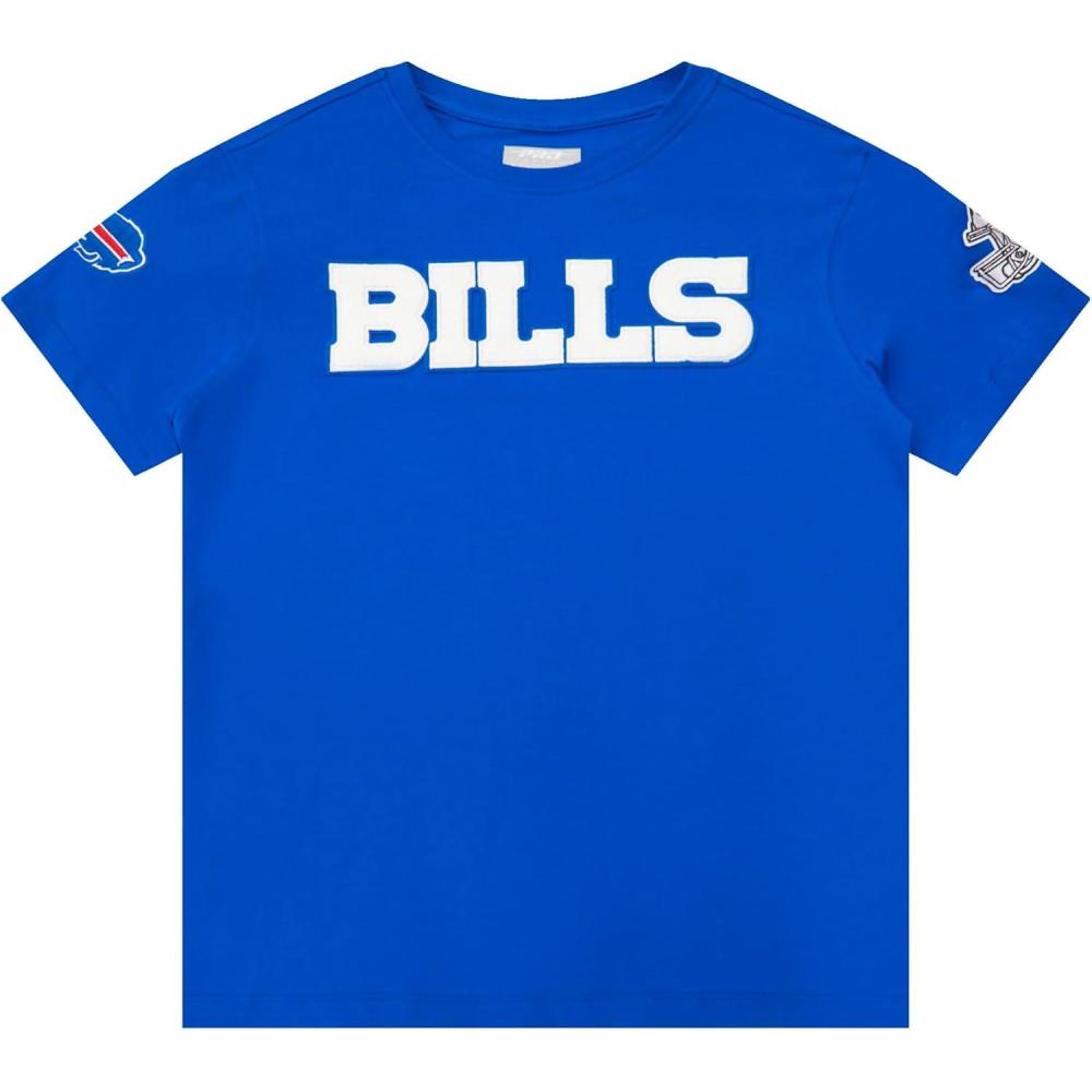 image:imagePro Standard Big Boys NFL Buffalo Bills Classic Chenille Short Sleeve Tee Royal Blue M