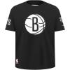 Big Boys NBA Retro Classics Cotton Short Sleeve Tee(Black)