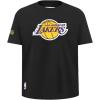 Big Boys NBA Retro Classics Cotton Short Sleeve Tee(Black)
