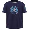 Big Boys NBA Retro Classics Cotton Short Sleeve Tee(Midnight Navy)