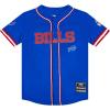 Pro Standard Big Boys NFL Buffalo Bills Mesh Button Down Mesh Top Royal Blue/Red S