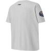 Pro Standard Big Boys NFL Chicago Bears Classic Chenille Short Sleeve Tee Heather Grey XL