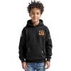 Pro Standard Big Boys NFL Classic Chenille Pull Over Hoodie Cardinal(Black)