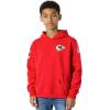 Pro Standard Big Boys NFL Classic Chenille Pull Over Hoodie Cardinal(Red)