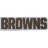 Pro Standard Big Boys NFL Cleveland Browns Classic Chenille Short Sleeve Tee Heather Grey S
