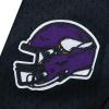 Pro Standard Big Boys NFL Minnesota Vikings Mesh Button Down Mesh Top Black/Purple L
