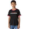Pro Standard Big Boys NFLClassic Chenille Taping Tee(Black/Red)