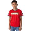 Pro Standard Big Boys NFLClassic Chenille Taping Tee(Red/Black)