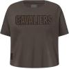 Pro Standard Big Girls NBA Neutral Cotton Short Sleeve Boxy Tee(Dark Taupe)