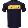 Pro Standard Big Girls NBA Neutral Cotton Short Sleeve Boxy Tee(Midnight Navy)