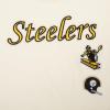 Pro Standard Big Girls NFL Pittsburgh Steelers Retro Classics Short Sleeve Boxy Tee Eggshell S