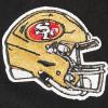 Pro Standard Big Girls NFL San Francisco 49ers Classic Essentials Short Sleeve Boxy Tee Black L