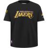 Pro Standard NBA Boys Big Boys NBA Los Angeles Lakers Classic Player Cotton Short Sleeve Tee(Black)