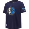 Big Boys NBA Retro Classics Cotton Short Sleeve Tee(Midnight Navy)