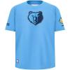 Big Boys NBA Retro Classics Cotton Short Sleeve Tee(University Blue)