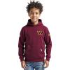 Pro Standard Big Boys NFL Classic Chenille Pull Over Hoodie Cardinal(Wine)