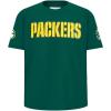 Pro Standard Big Boys NFL Green Bay Packers Classic Chenille Short Sleeve Tee Forest Green S