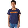 Pro Standard Big Boys NFLClassic Chenille Taping Tee(Midnight Navy/Orange)
