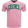 Pro Standard Big Girls NBA Neutral Cotton Short Sleeve Boxy Tee(Pink)