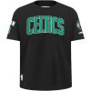 Pro Standard NBA Boys Big Boys NBA Boston Celtics Classic Player Cotton Short Sleeve Tee(Black)