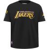 Pro Standard NBA Boys Big Boys NBA Los Angeles Lakers Classic Player Cotton Short Sleeve Tee(Black)
