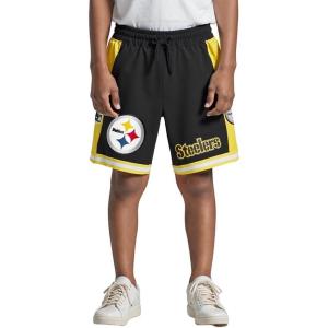 Pro Standard Big Boys NFL Classic Chenille Athletic Short(Black/Yellow)