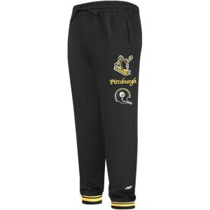 Pro Standard Big Boys NFL Retro Classics Sweatpant(Black/Yellow)