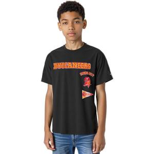 Pro Standard Big Boys NFL Tampa Bay Buccaneers Retro Classics Taping Tee Black S